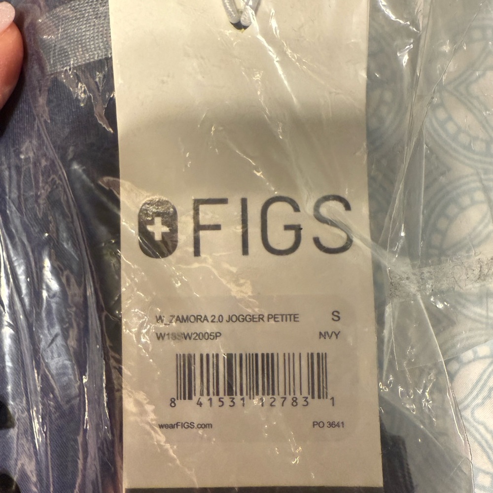 Figs Zamora 2.0 Jogger Petite in Navy - Picture 3 of 3